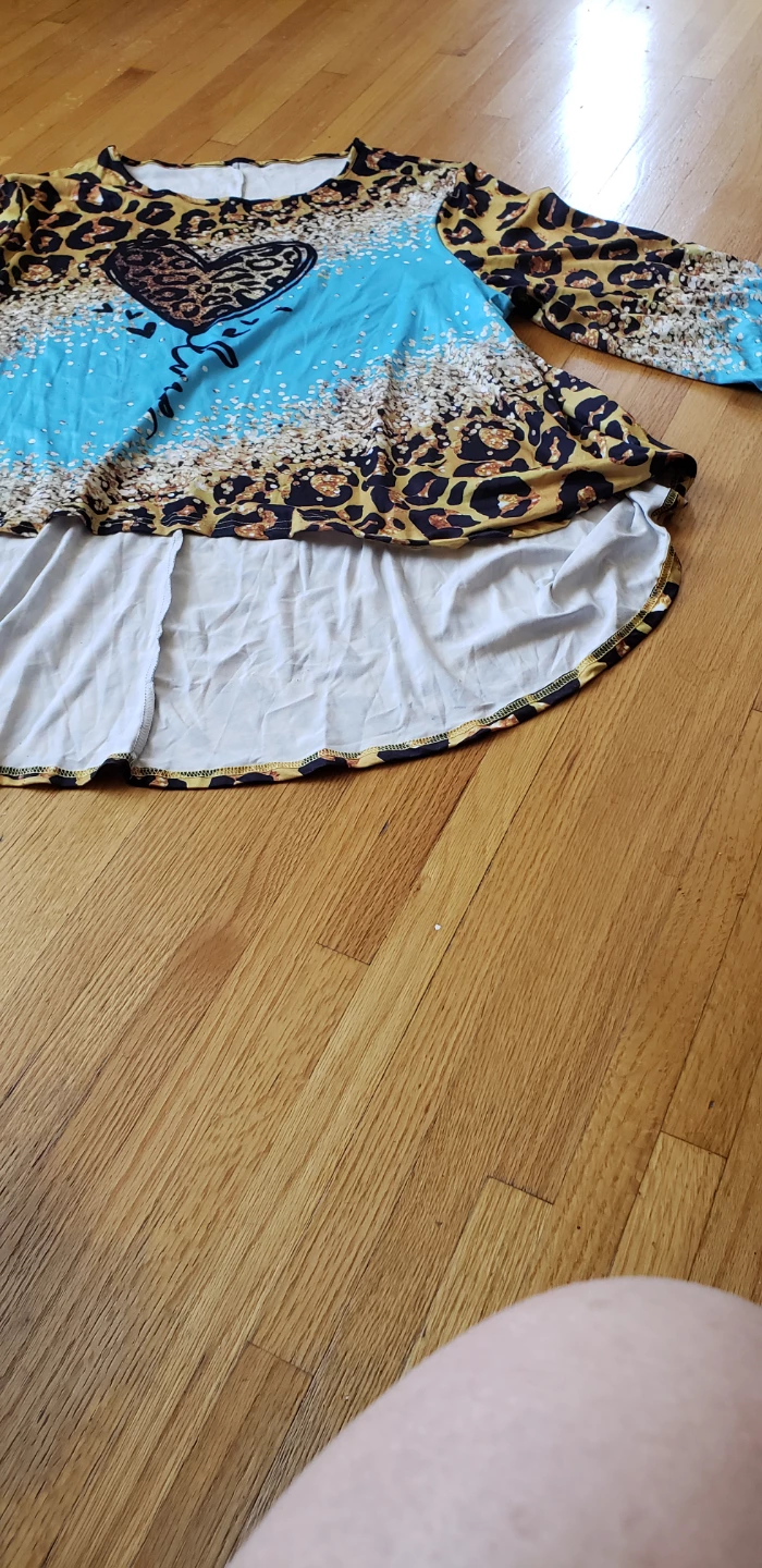 Leopard Print Pyjama Set New Size 4XL - photo 3