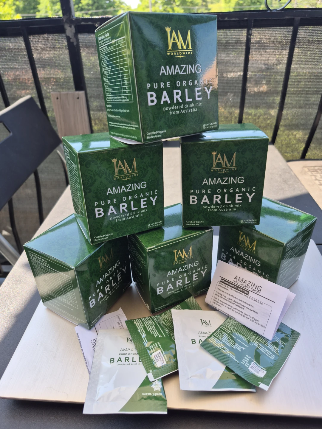 IAM Worldwide Amazing Pure Organic Barley Drink Mix - photo 3