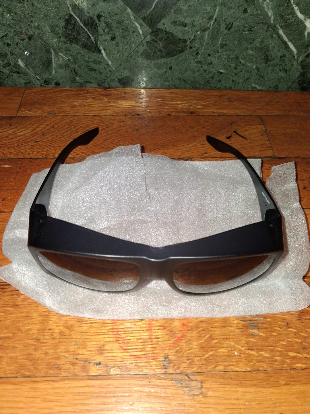 Black Solar Shield Glasses