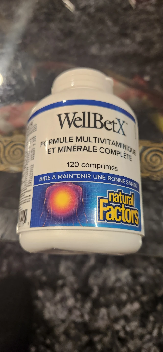 Natural Factors WellBetX Multivitamin & Mineral Complete