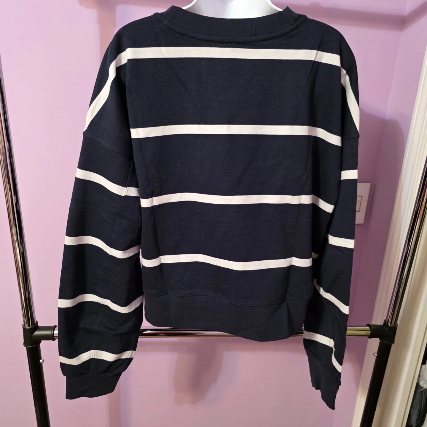Lululemon Striped Crewneck Sweatshirt Size 12 - photo 2