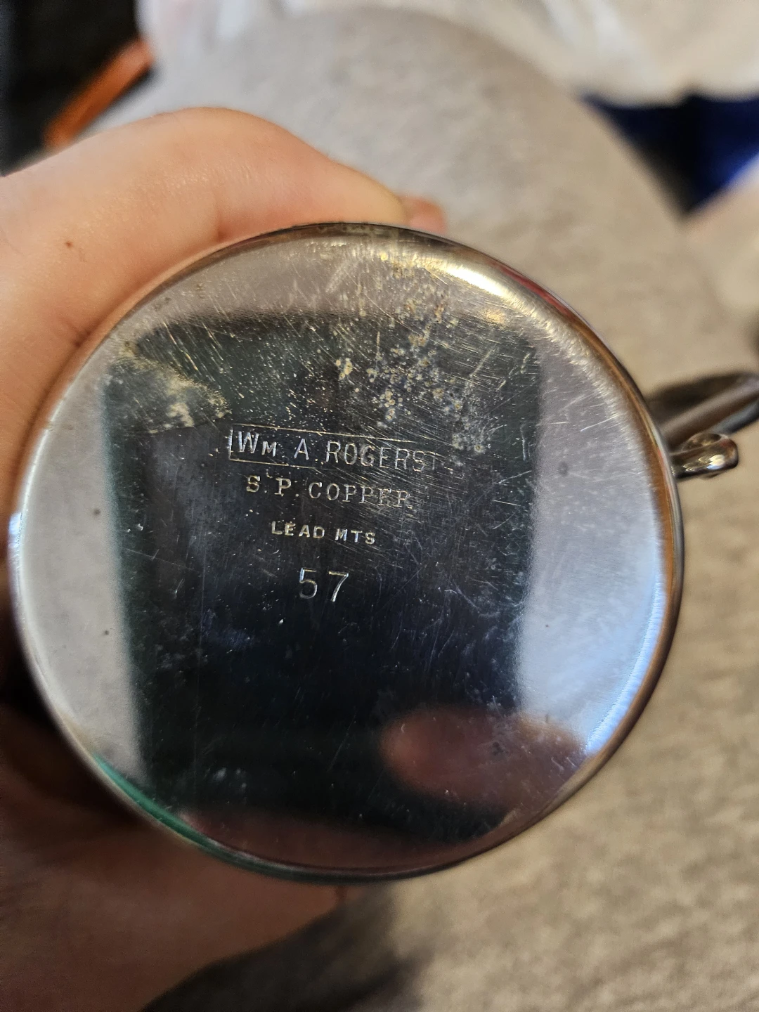 Wm. A. Rogers S.P. Copper Small Cup