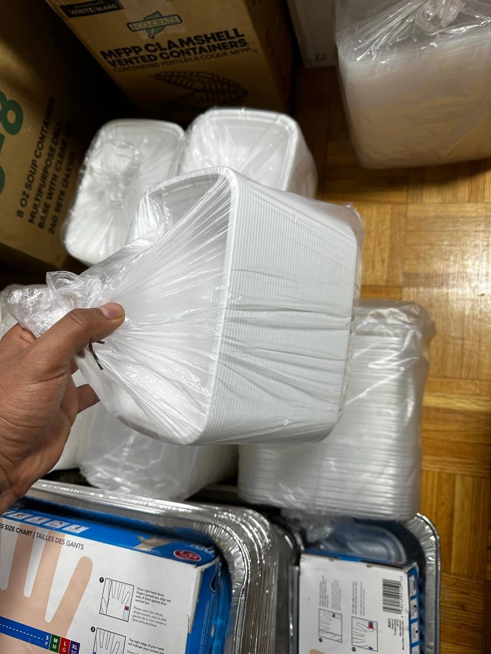 Bulk Lot of new restaurant Food Containers delivery bag more - photo 3
