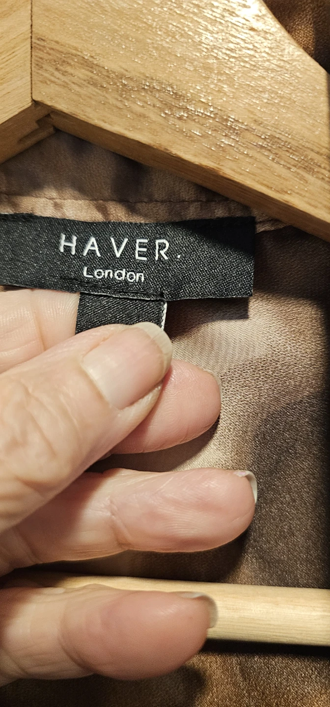 HAVER. London Tie-Dye Print Blouse M - photo 4