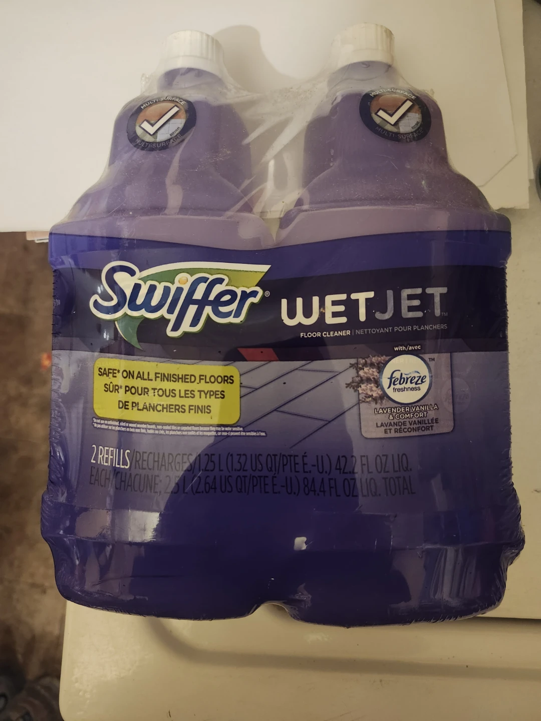 Swiffer WetJet Floor Cleaner Refills - Lavender Vanilla