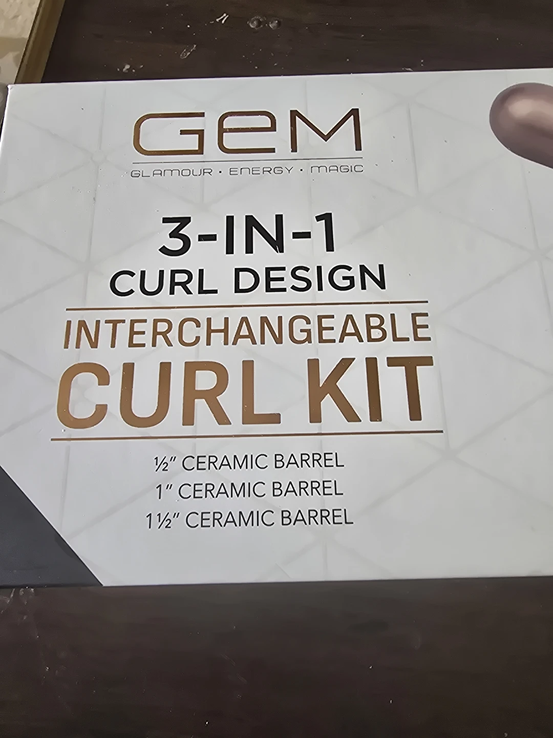 GEM 3-in-1 Curl Design Interchangeable Curl Kit - photo 2