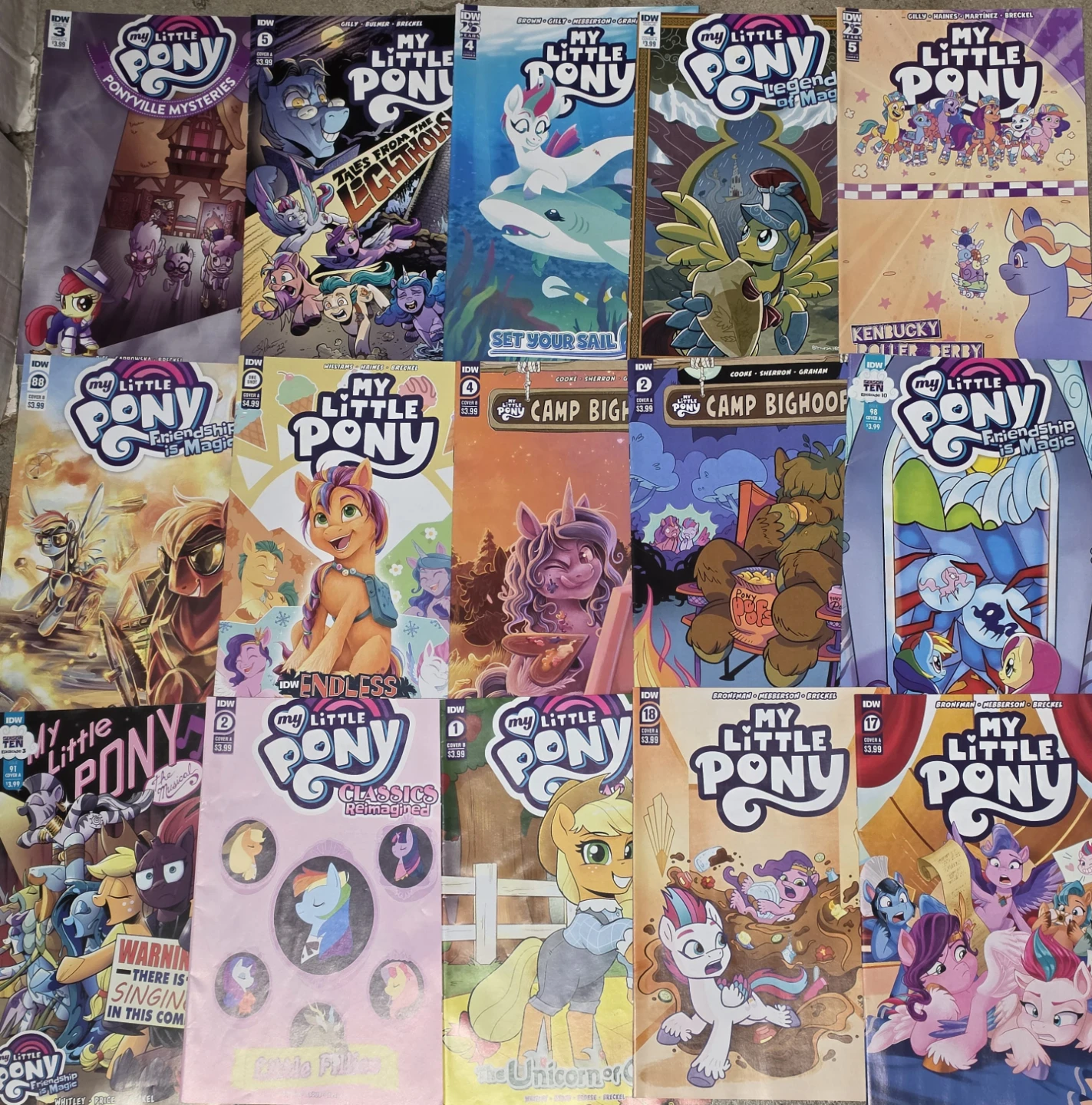 My Little Pony Comic Books Lot (IDW Publishing)