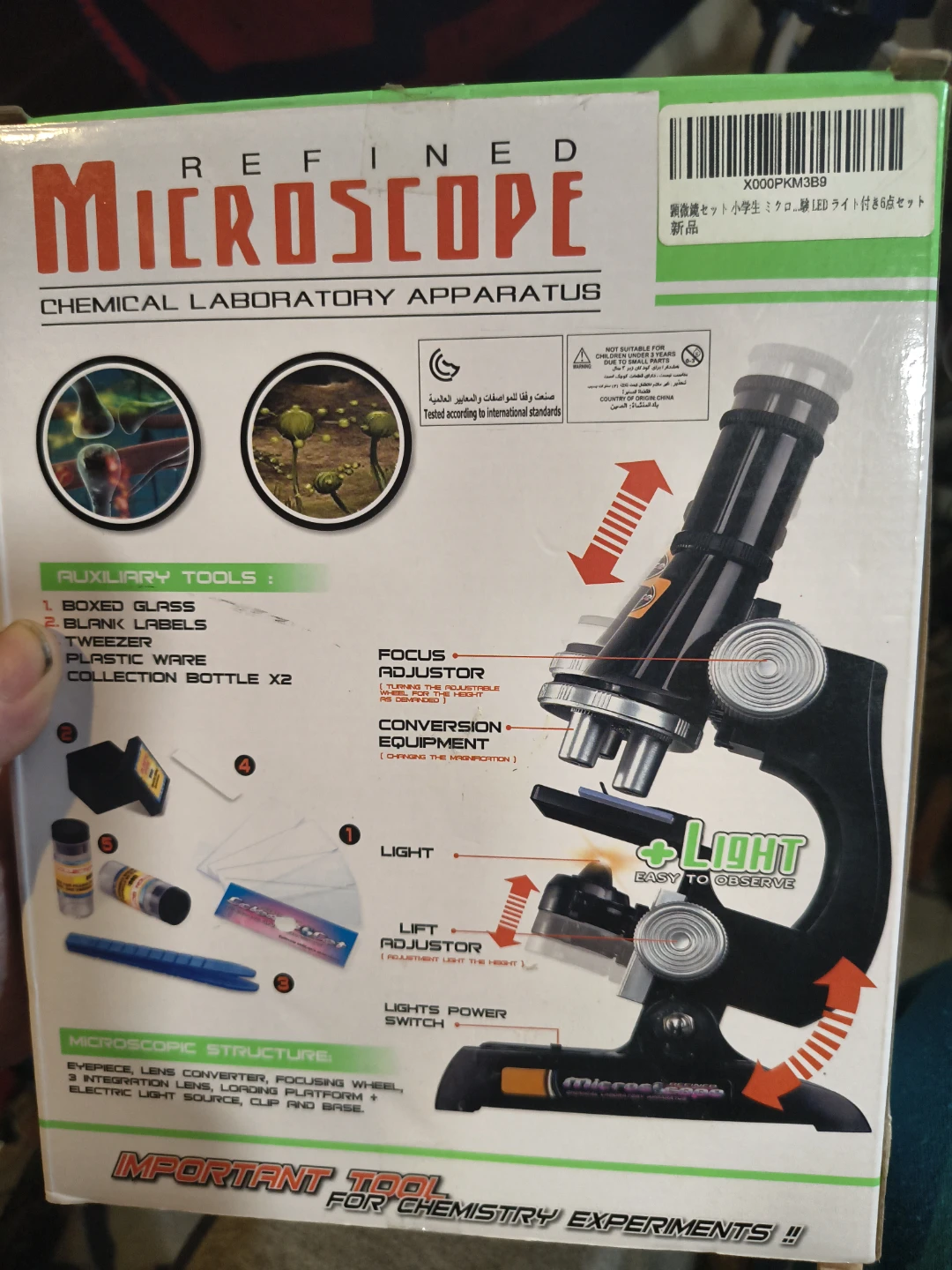 Refined Microscope Chemical Laboratory Apparatus - photo 2