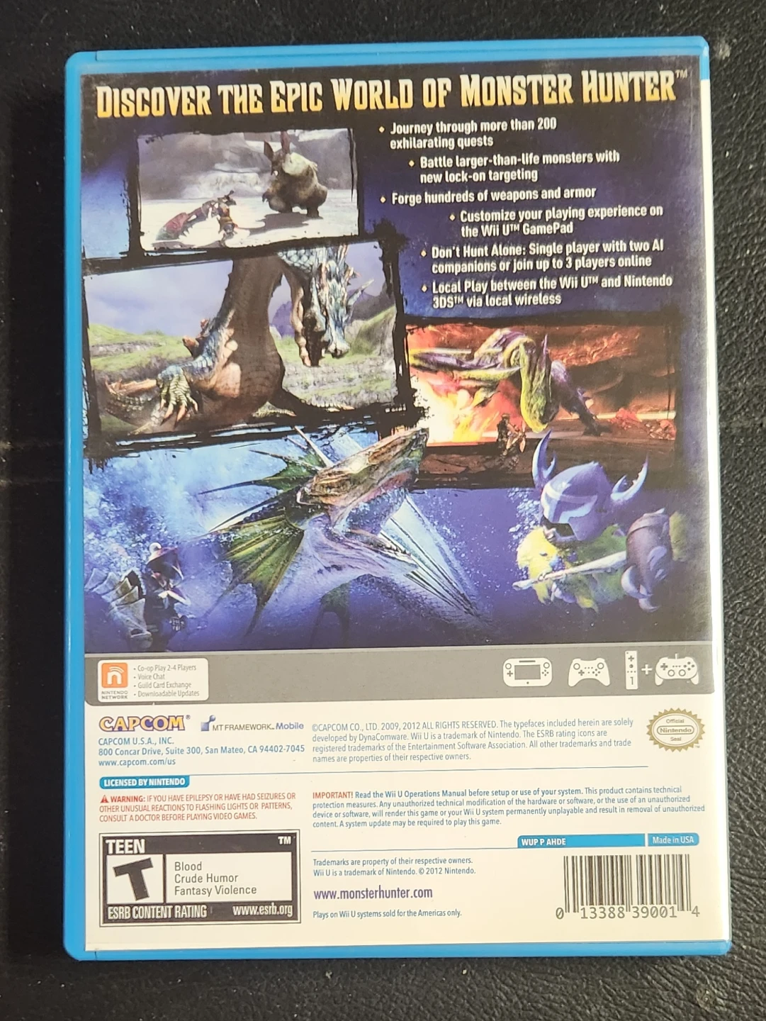 Monster Hunter 3 Ultimate - Nintendo Wii U ⚽️ - photo 3