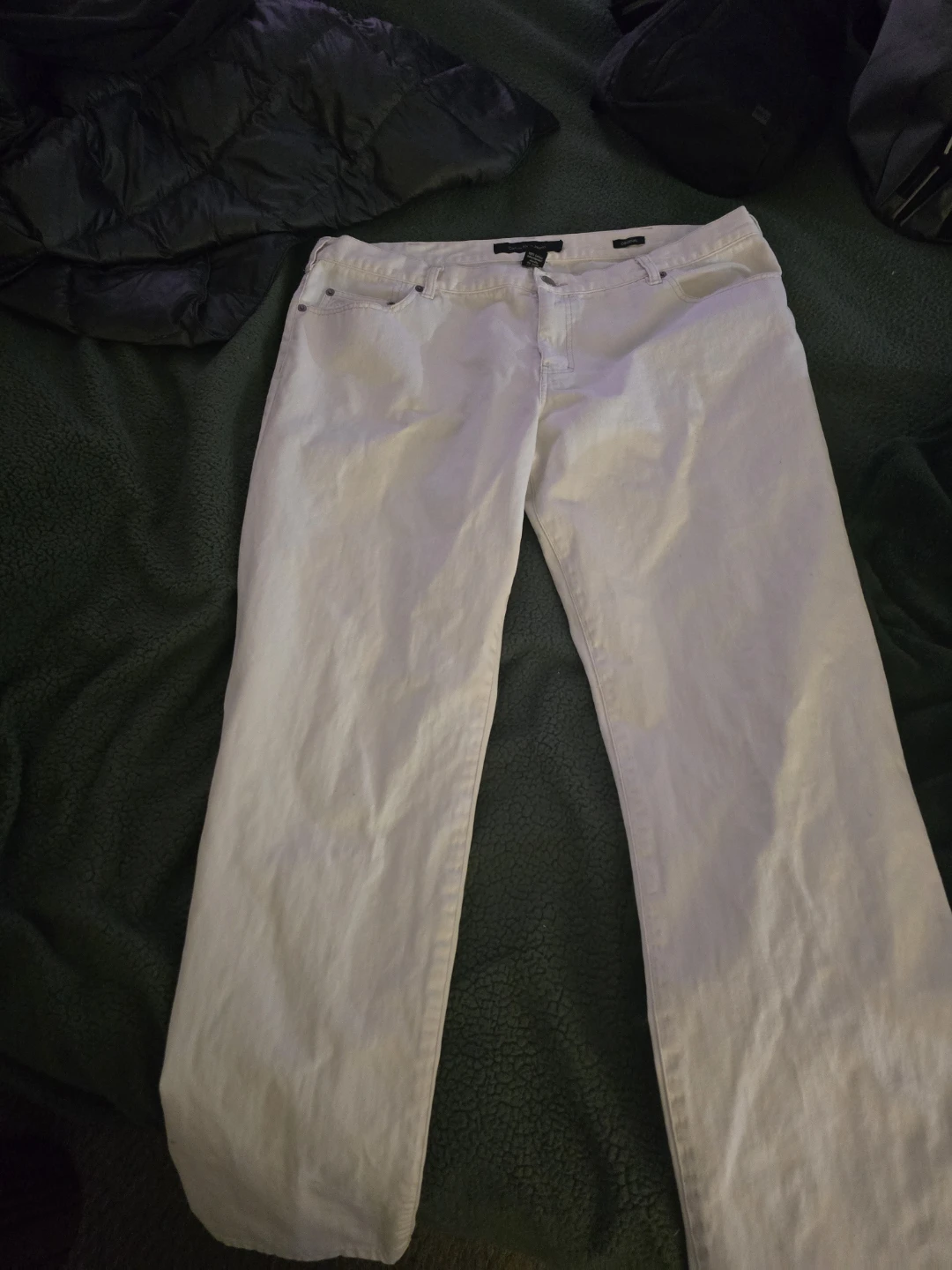 Calvin Klein Jeans White Original Straight Leg PantsCalvin Klein - photo 2