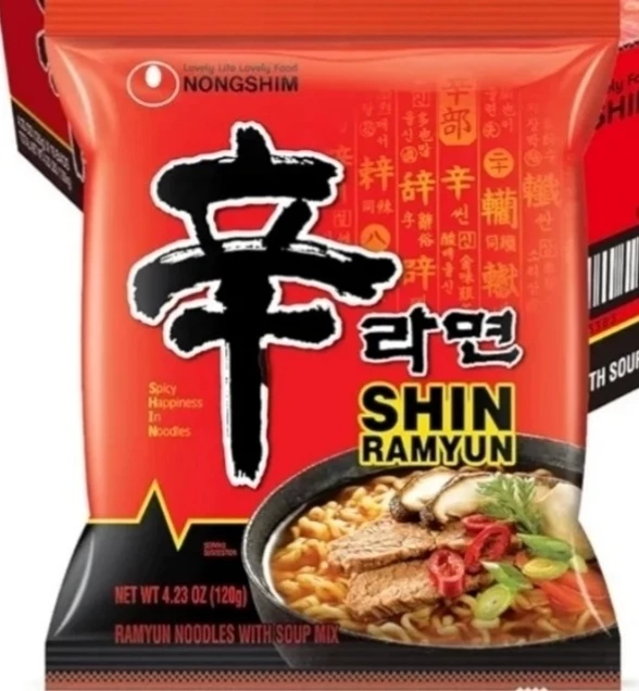 NEW Nongshim Shin Ramyun Noodles with Soup Mix ⚽