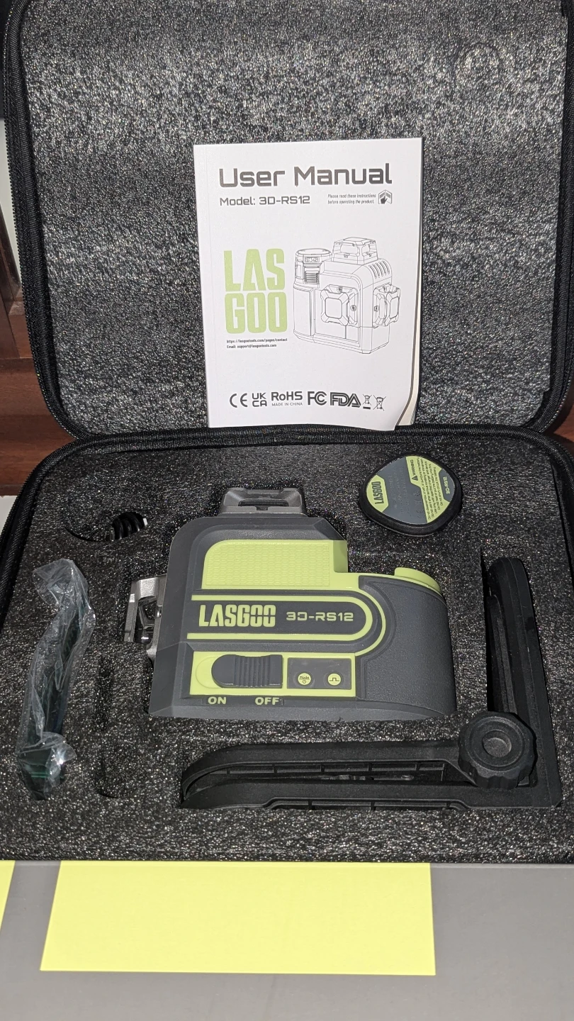 LASGOO 3D-RS12 Laser Level - photo 4