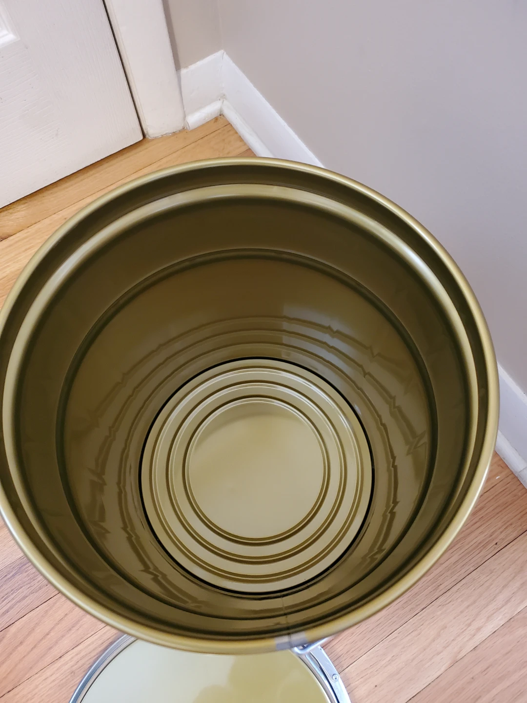 Blue Metal Pail with Lid - photo 2
