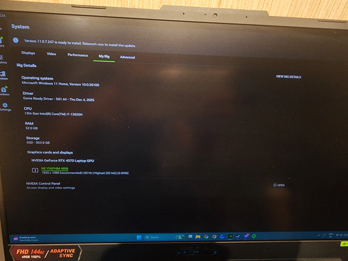Laptop Asus for Gaming/3D Modeling