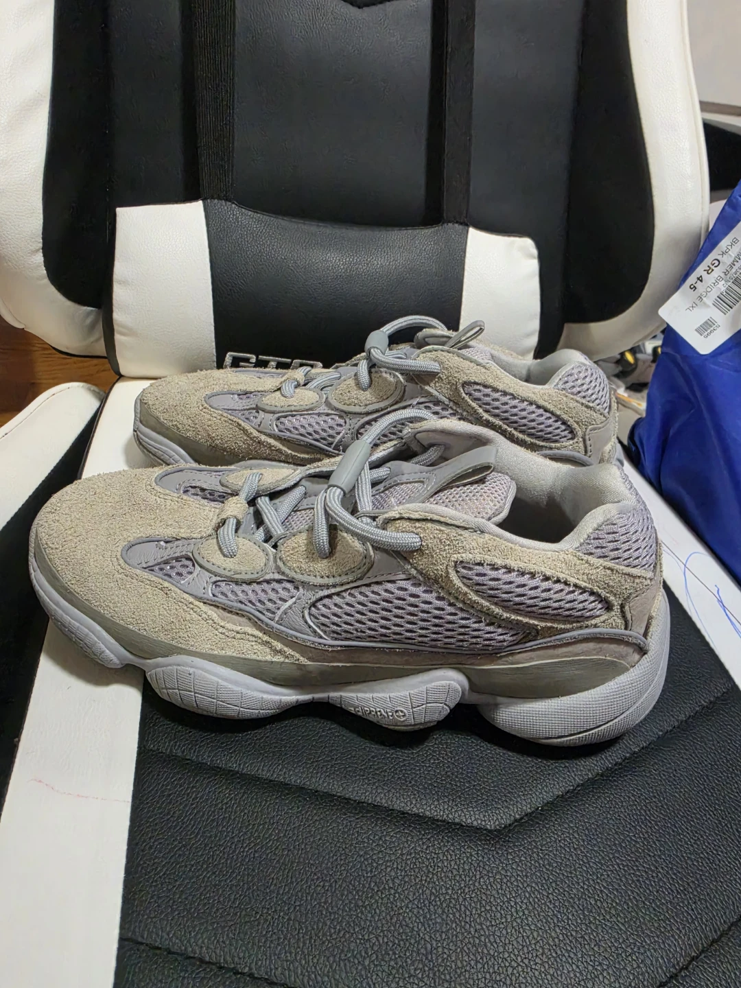 Adidas Yeezy 500 Taupe Light Sneakers - photo 2