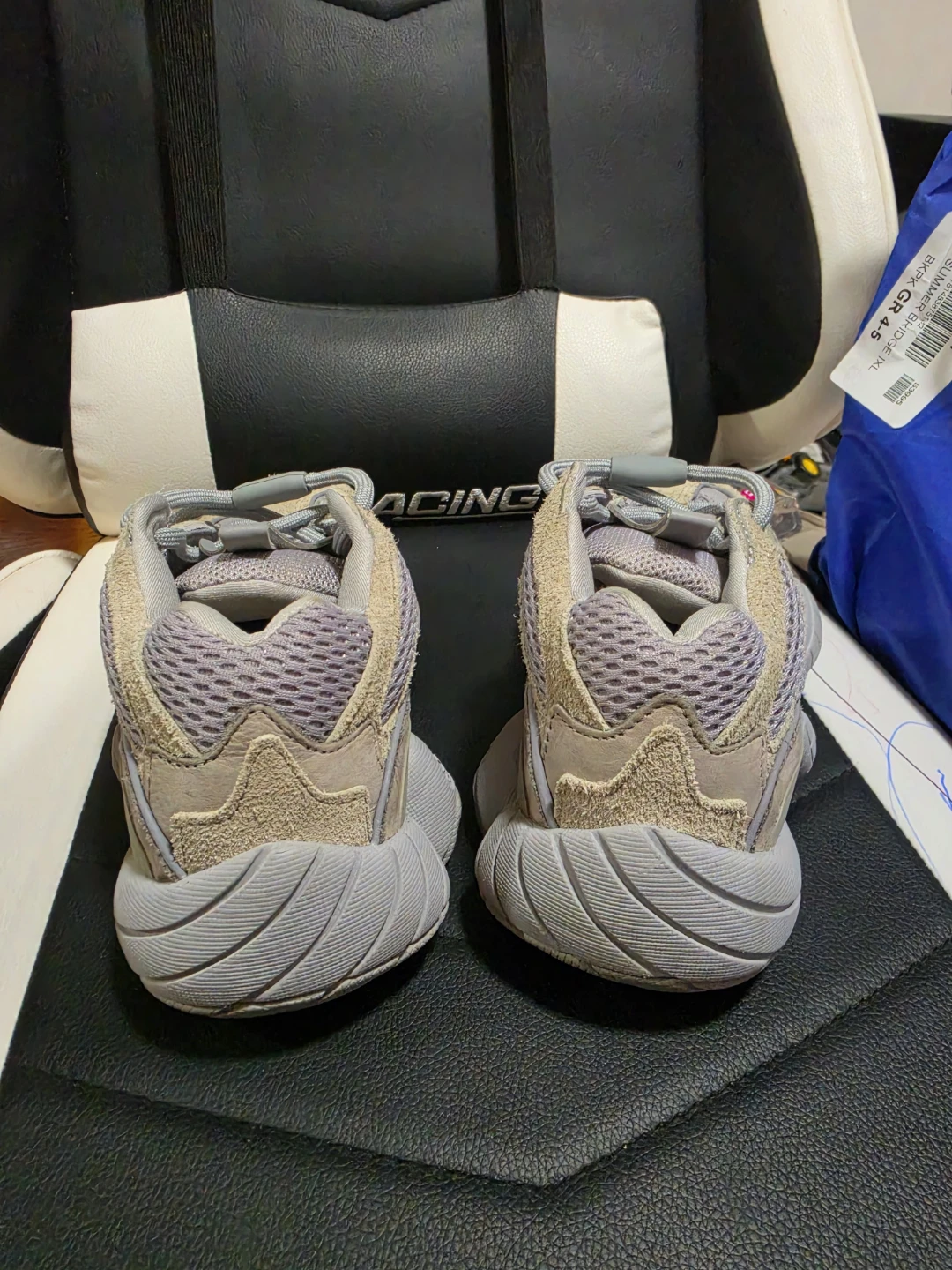Adidas Yeezy 500 Taupe Light Sneakers - photo 3