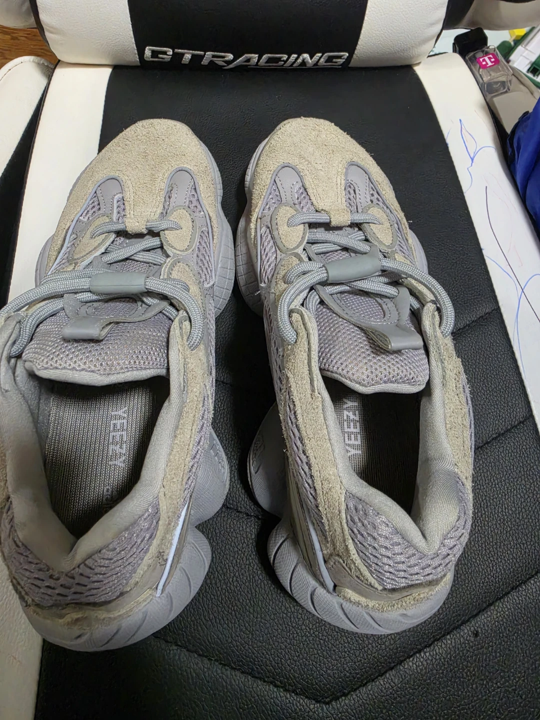 Adidas Yeezy 500 Taupe Light Sneakers - photo 5