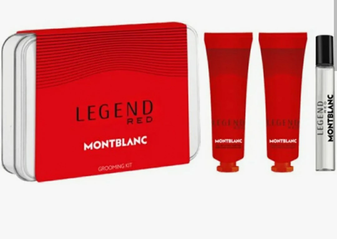Brand new Legend Red Montblanc Mens Set