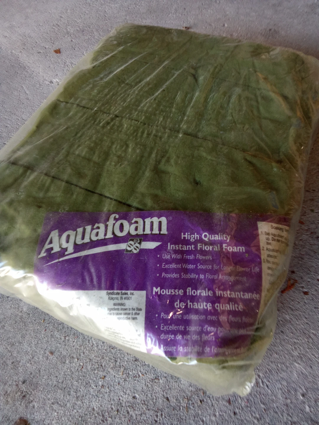 Aquafoam High Quality Instant Floral Foam