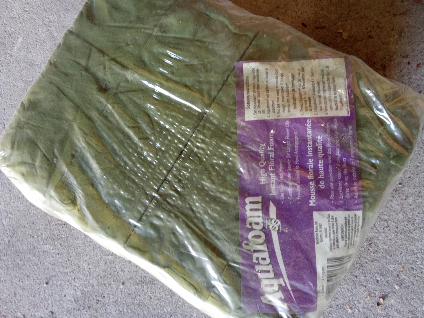 Aquafoam High Quality Instant Floral Foam - photo 2