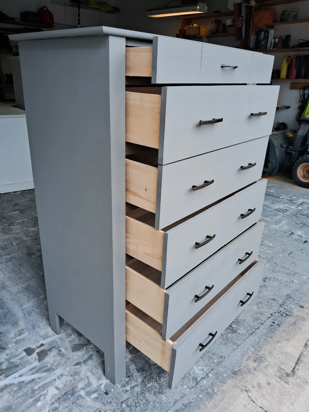 Grey 6-Drawer Dresser - photo 2