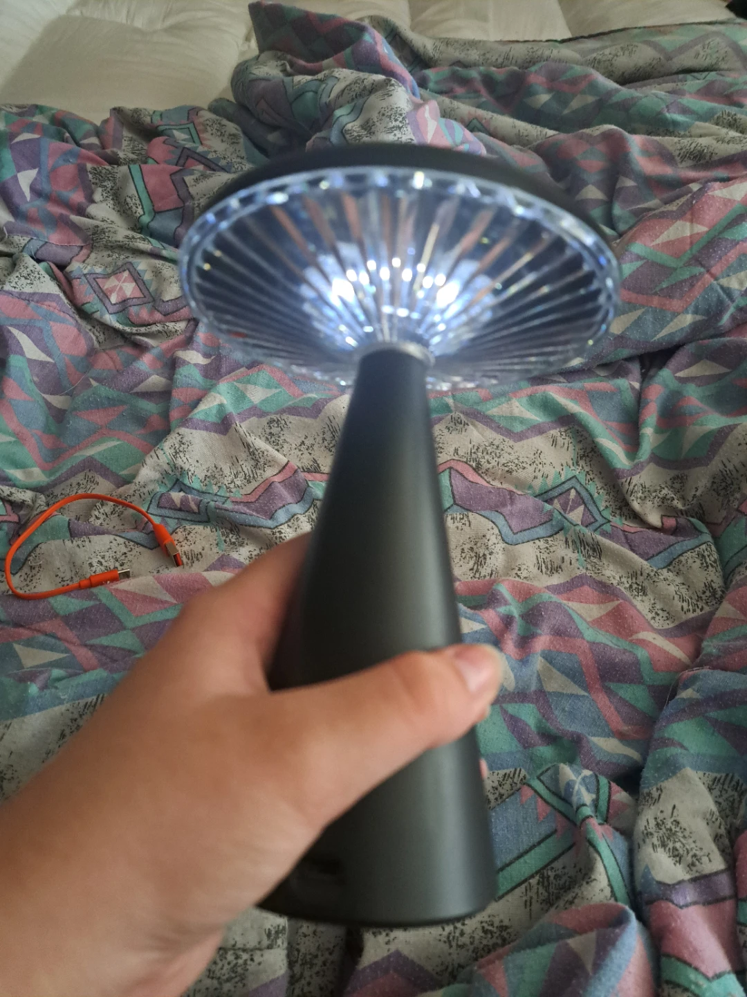 Portable Mushroom Shaped LED Lamp - photo 2