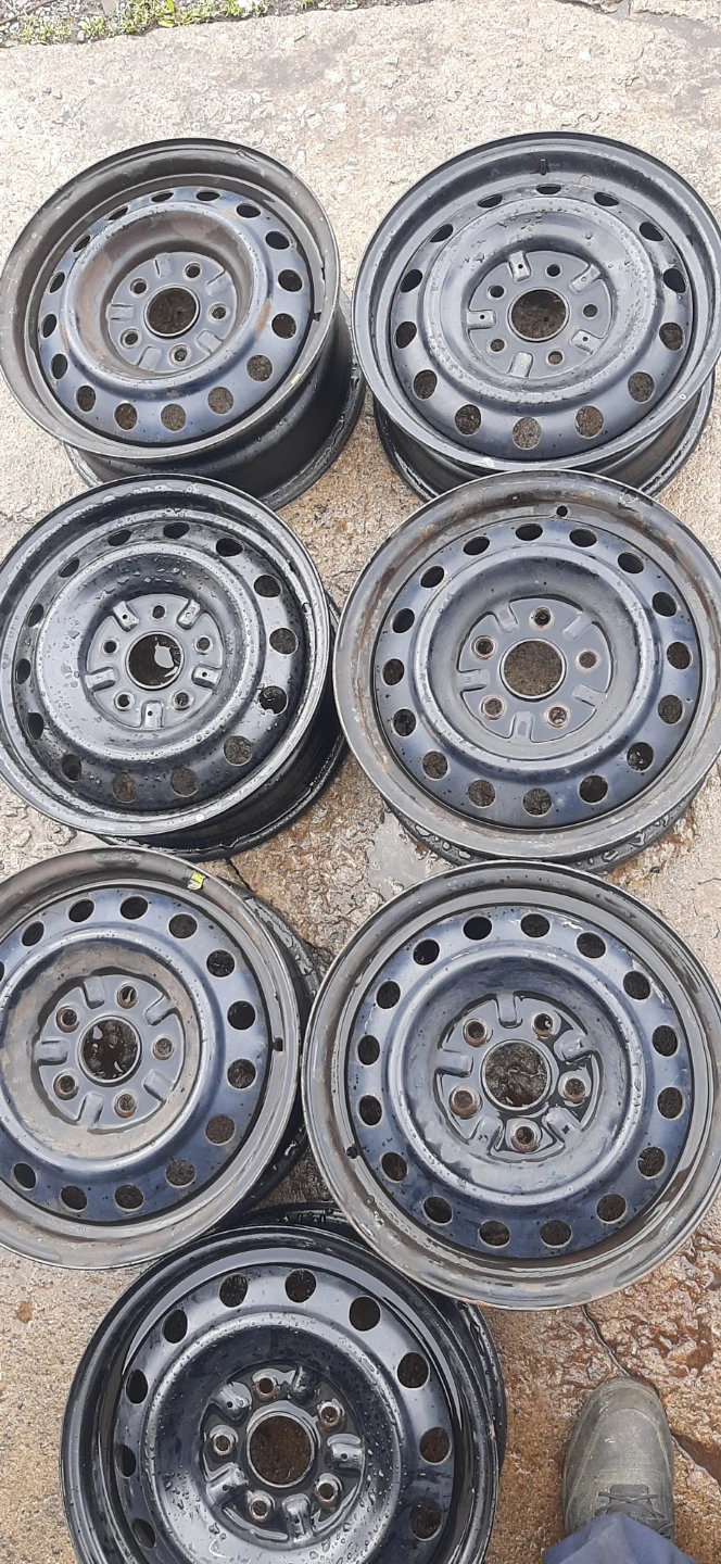 Set of 6 Steel Wheels 5 by 114.3 20 each - photo 2