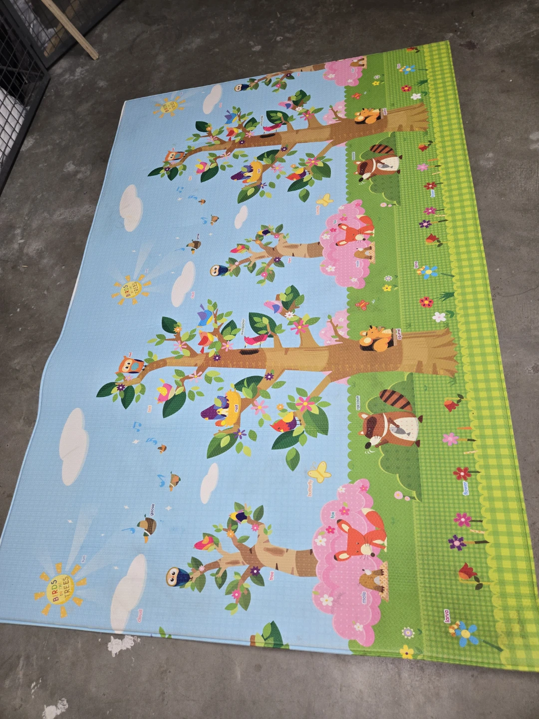 Children's Play Mat with Animals and Trees - photo 4