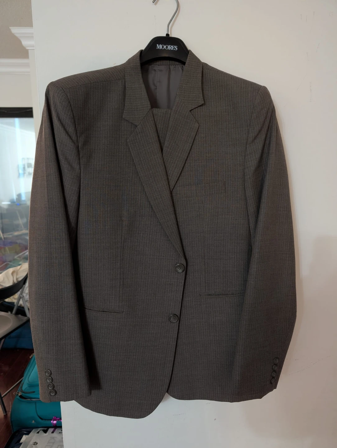 Handmade Custom Men's Pinstripe Suit - photo 5