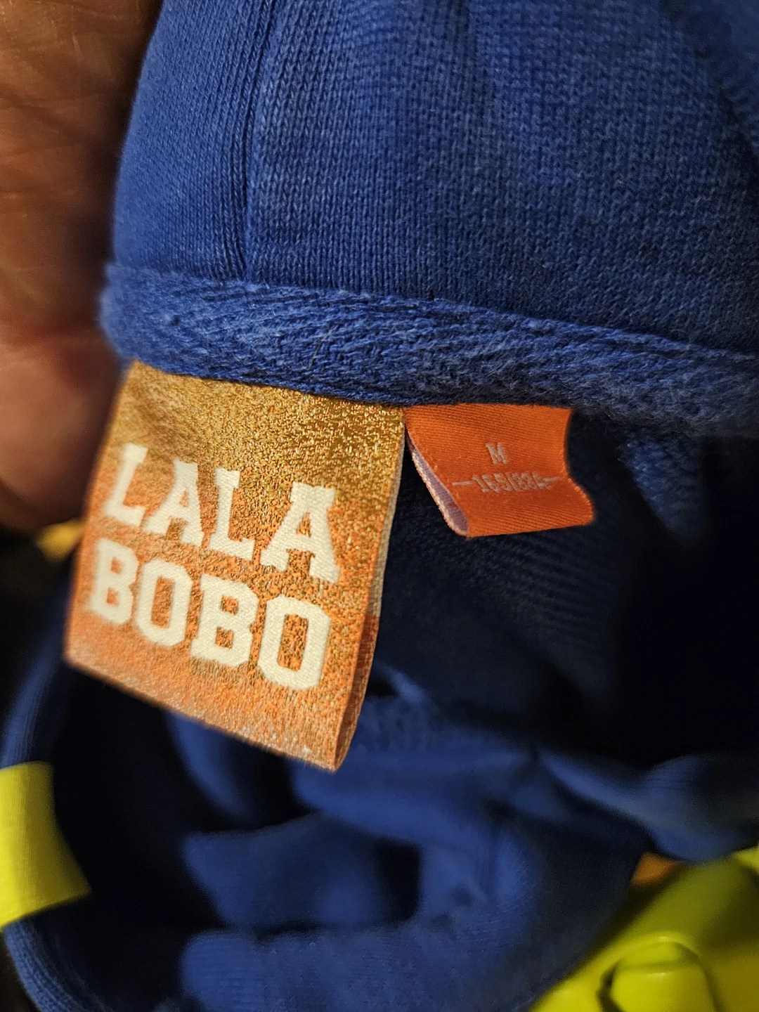 LALABOBO Blue Hoodie - Size M - photo 2