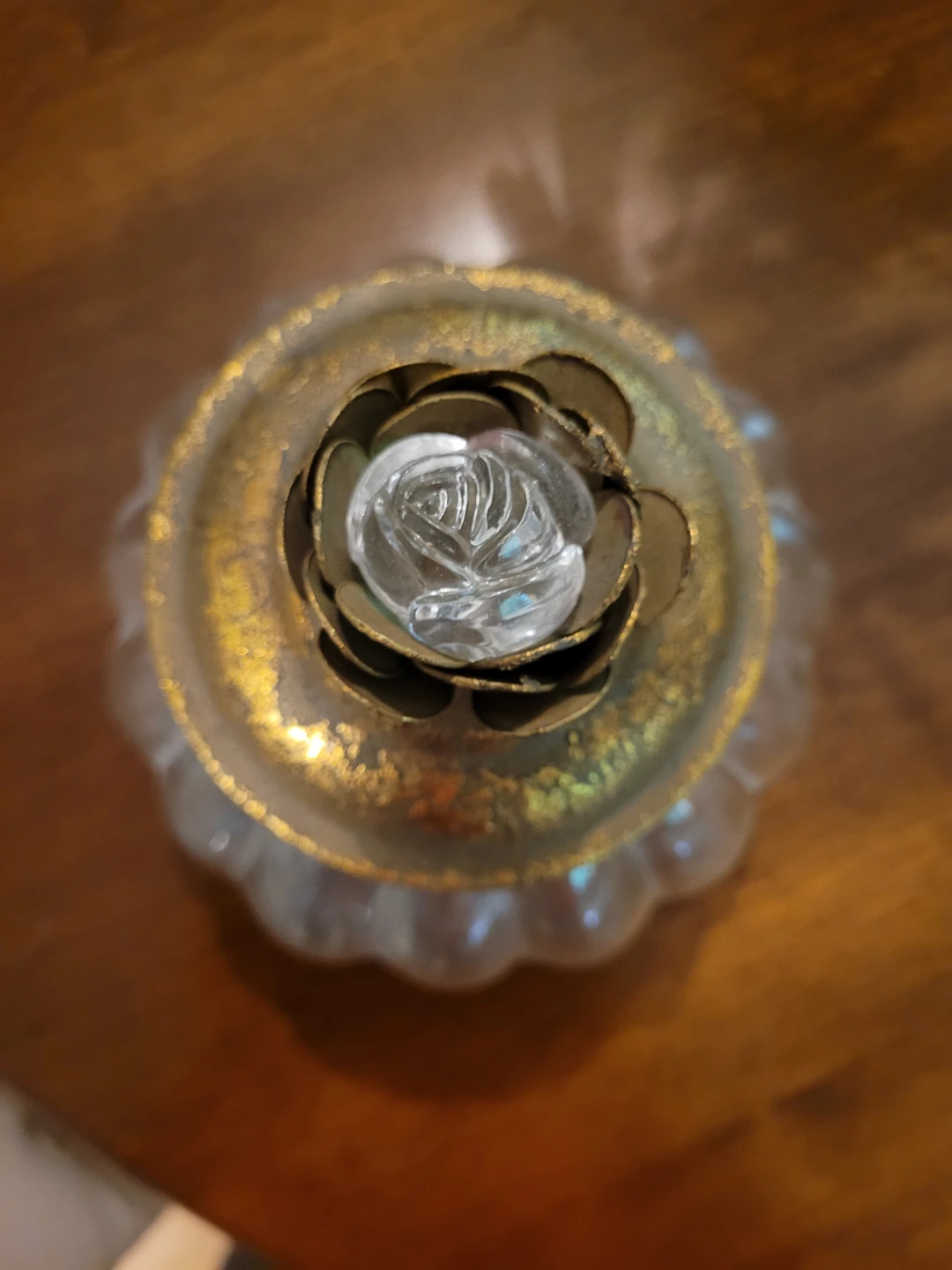 Glass Jar with Decorative Lid - photo 2