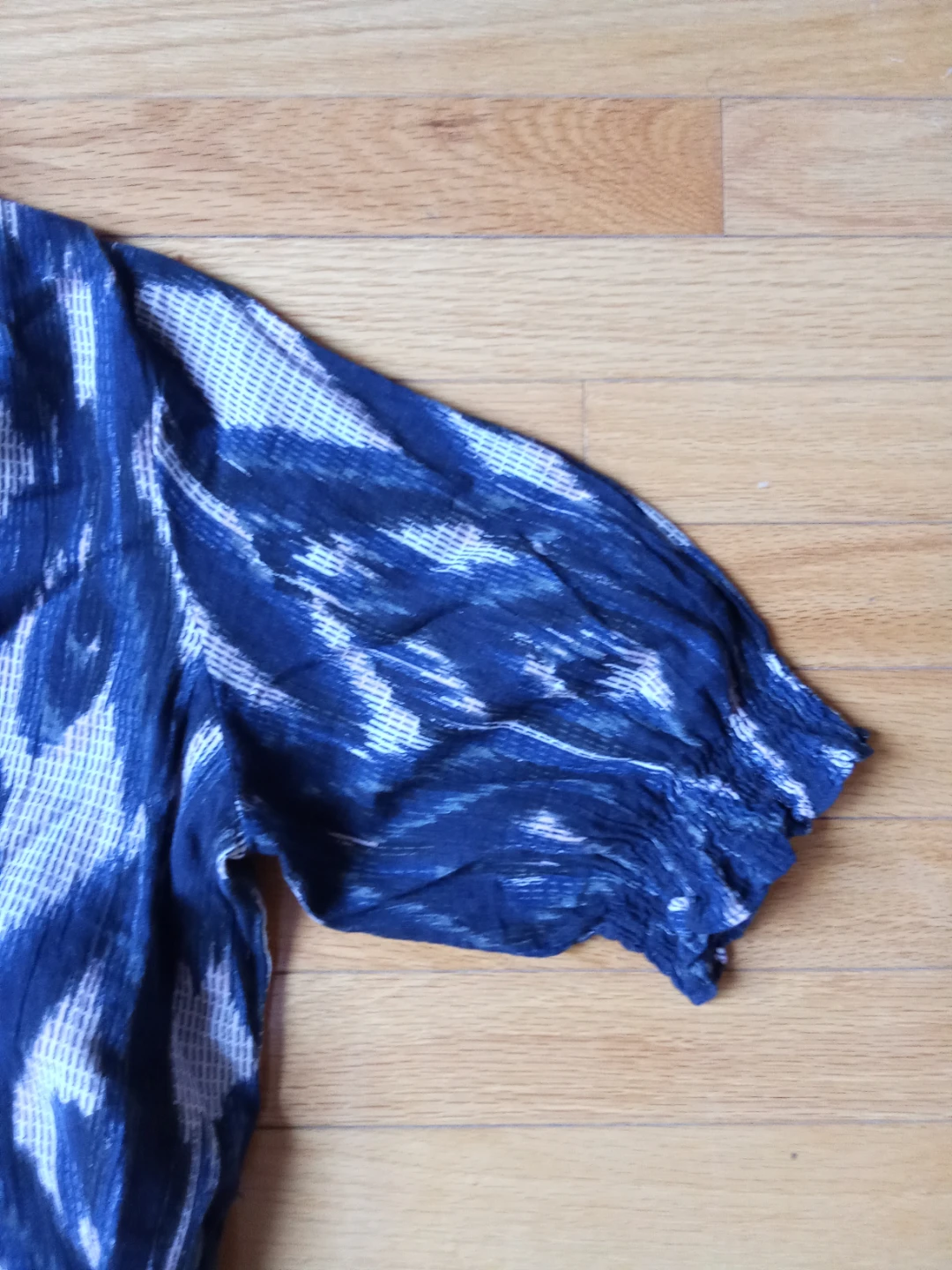 Vero Moda Blue Patterned Shirt Dress S/M - photo 2