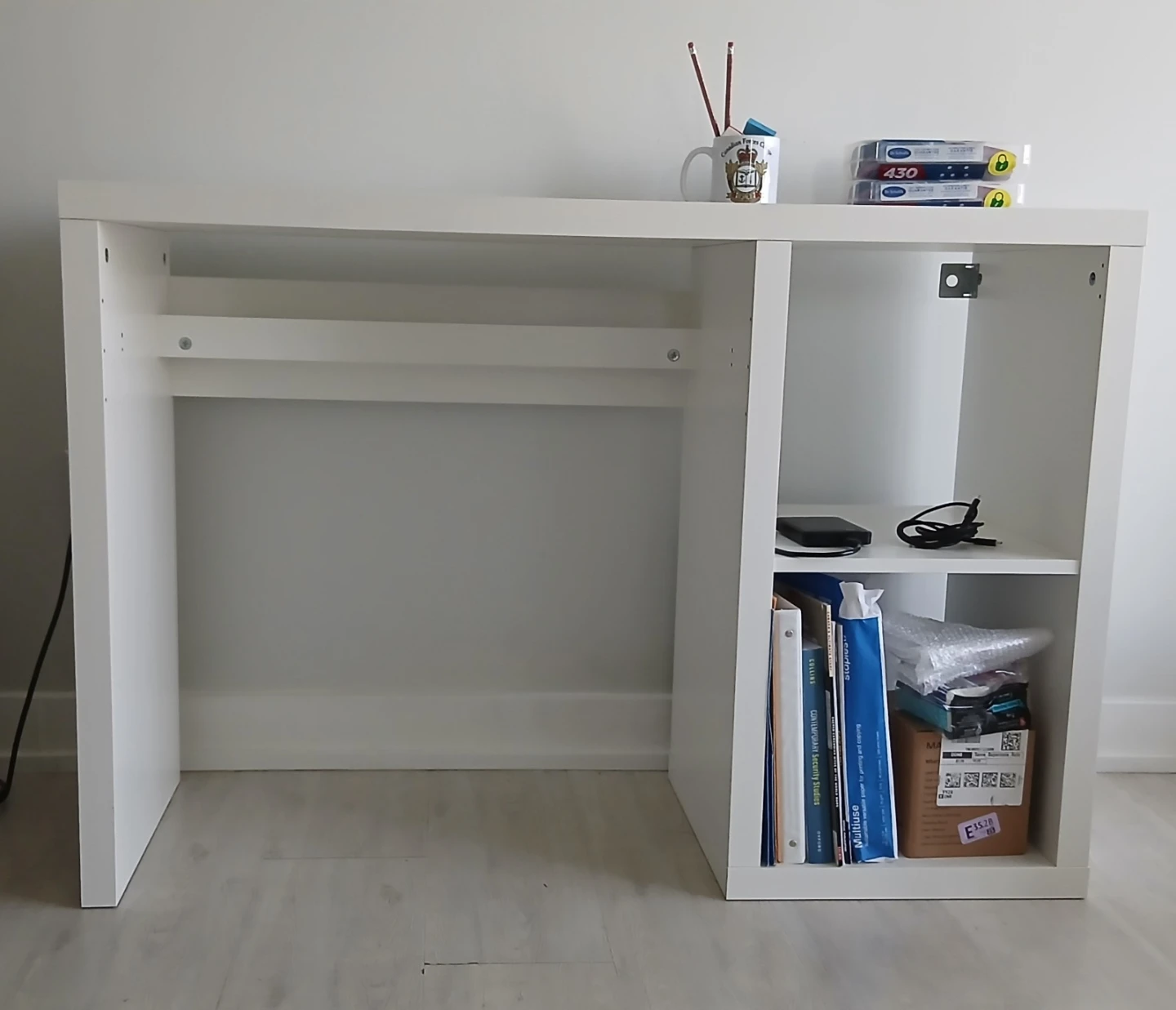 IKEA KALLAX Desk - White - photo 2