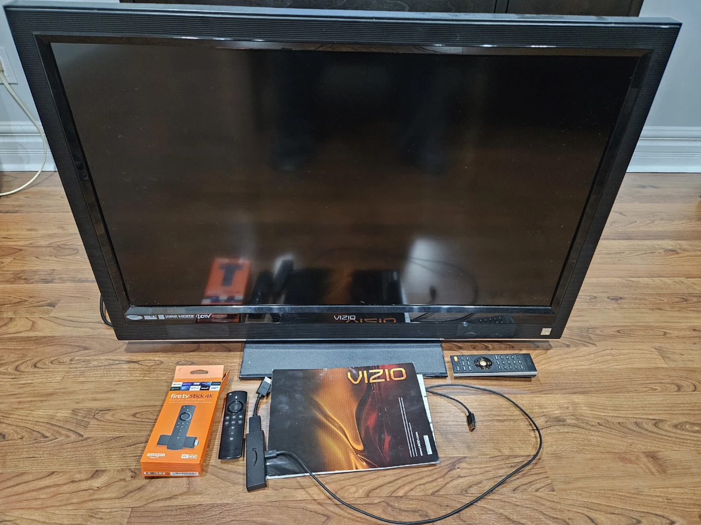 37" VIZIO 1080p HDTV with Amazon Fire TV Stick 4K