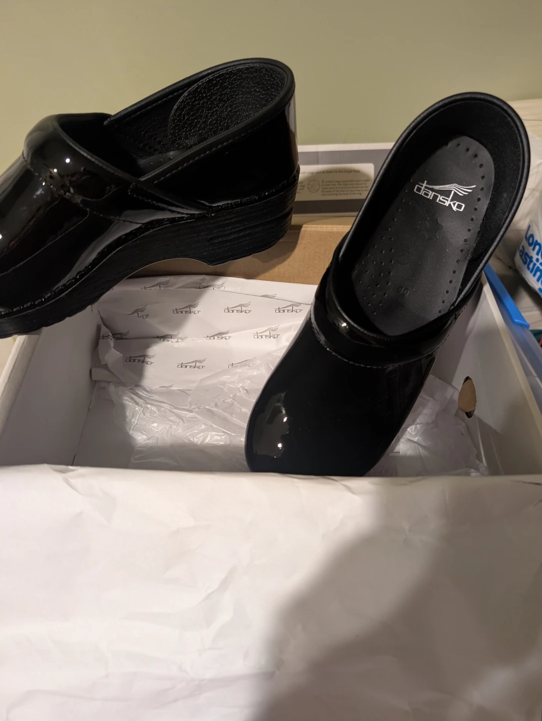 Dansko Professional Patent Clogs - Black - Size 40 - photo 2