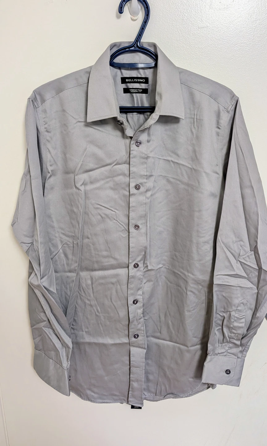 Wrinkle Free Modern Fit Dress Shirt - Men's 15.5, 34/35