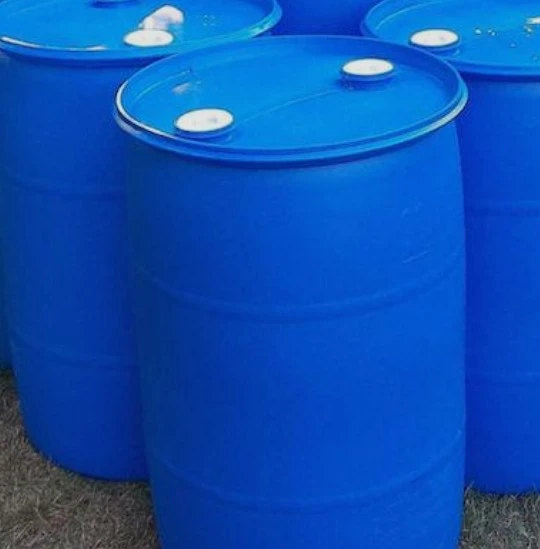 Blue Plastic Drum Barrel