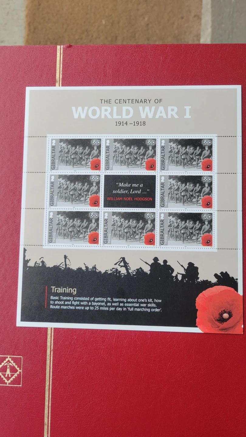 The Centenary of World War I Stamp Collection - photo 5