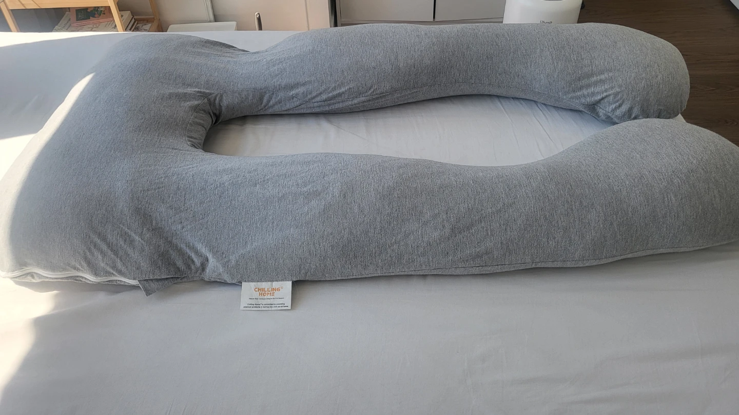 Chilling Home Pregnancy Pillow