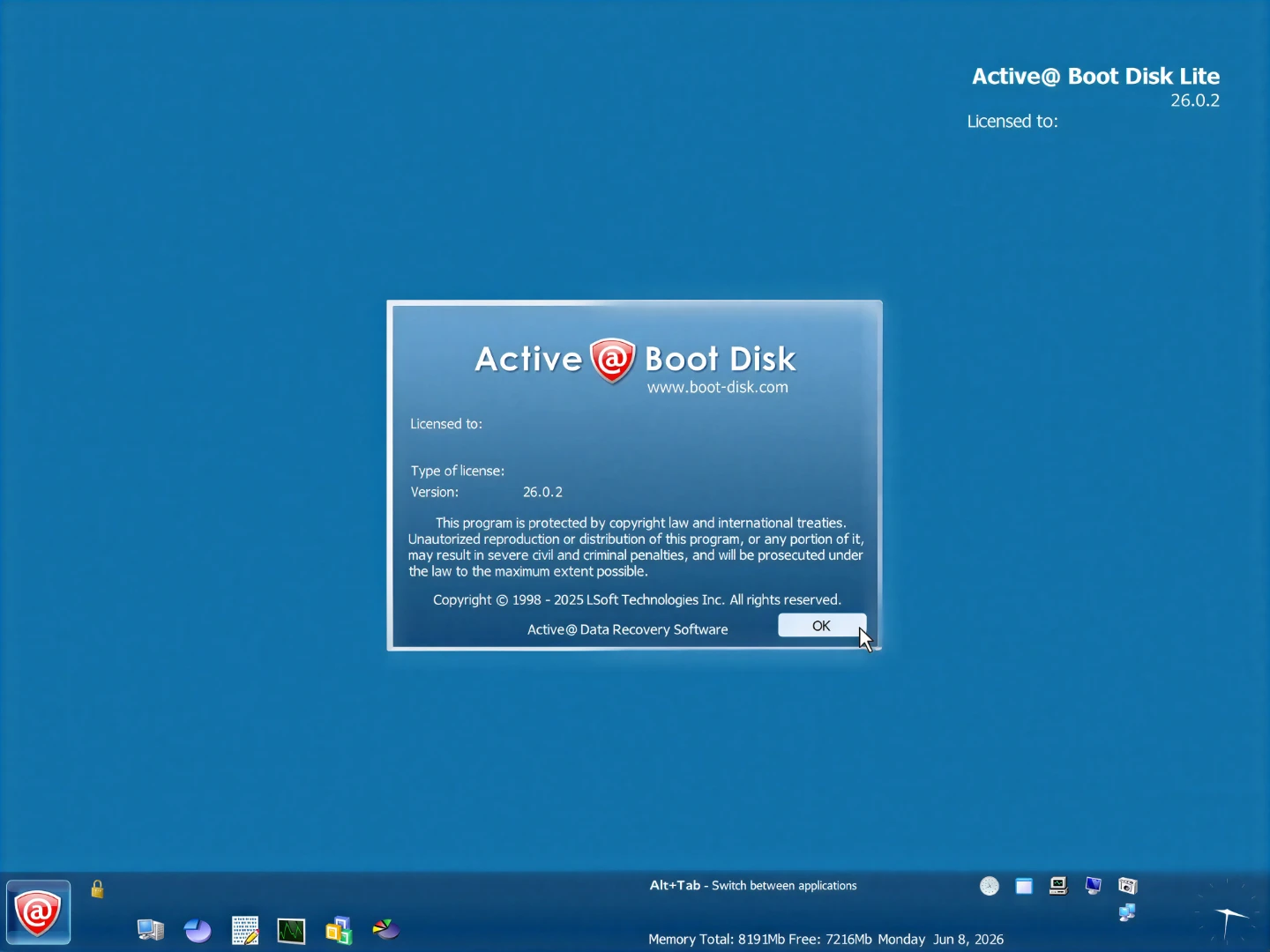 Active Boot Disk Lite Bootable DVD - photo 4