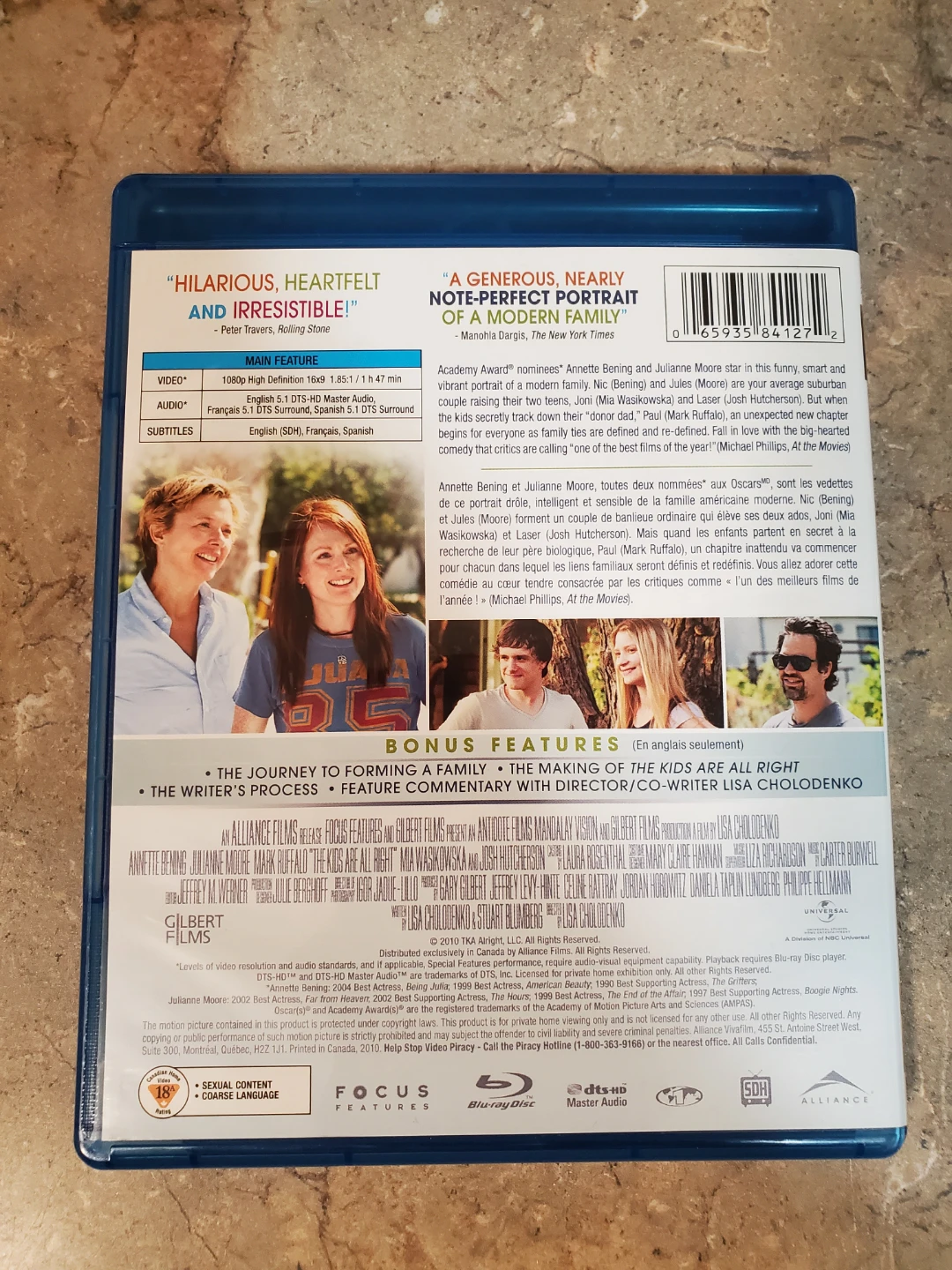 The Kids Are All Right Blu-ray ⚽ - photo 2