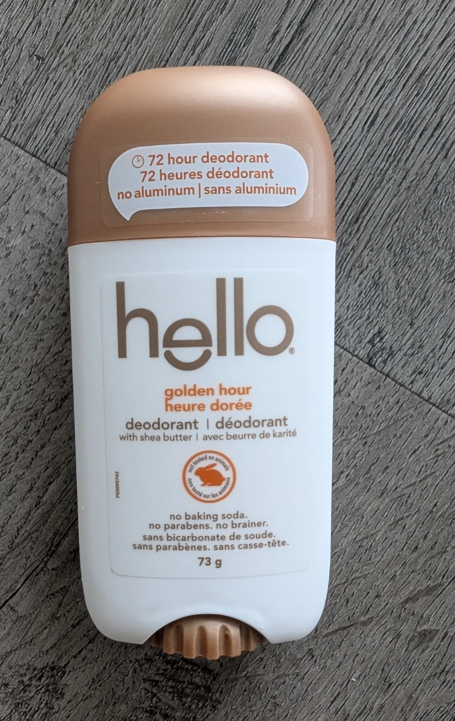 Hello Golden Hour Deodorant with Shea Butter