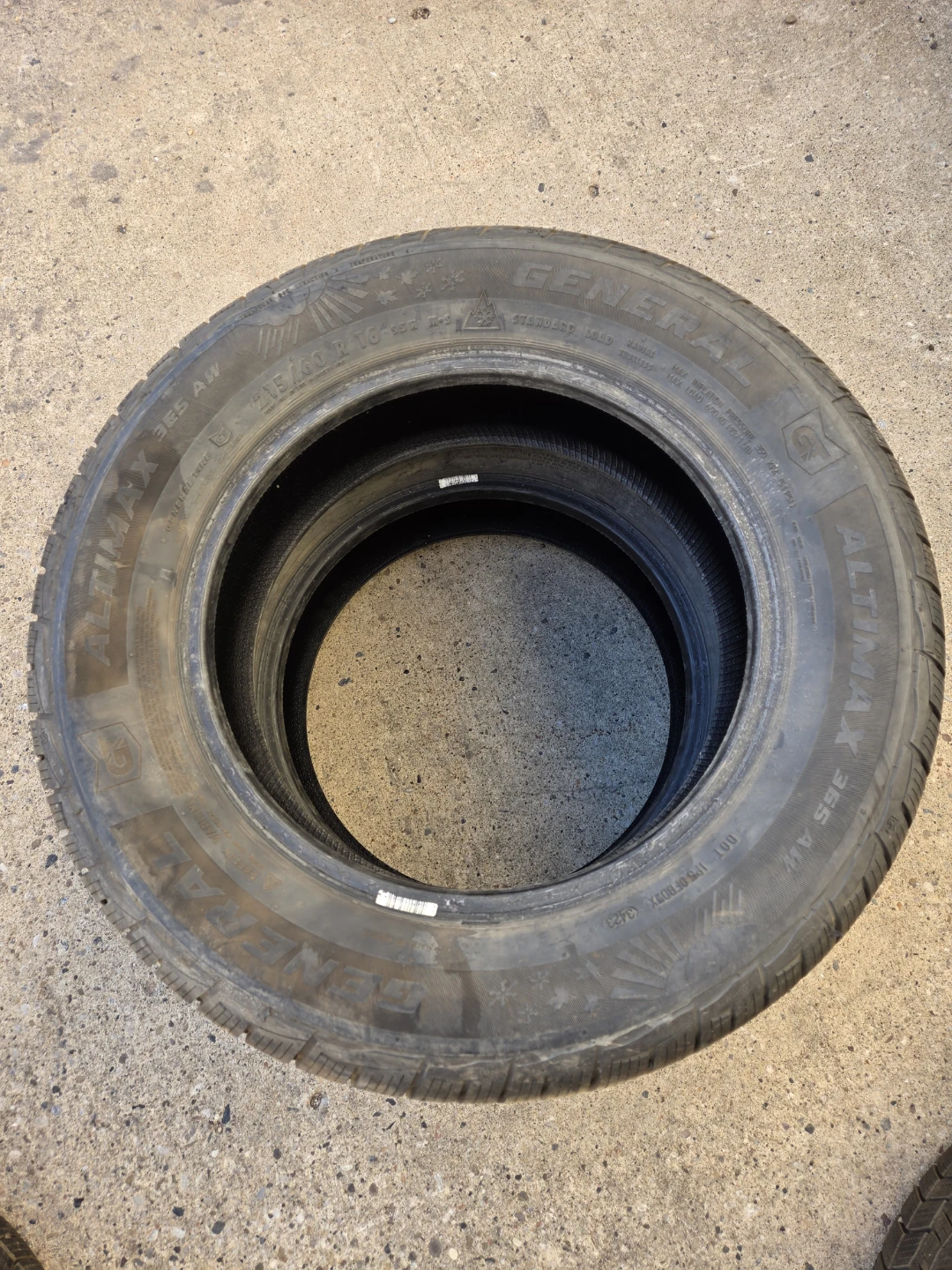 General Altimax 215/60 R 16 Tires (Set of 4) - photo 2
