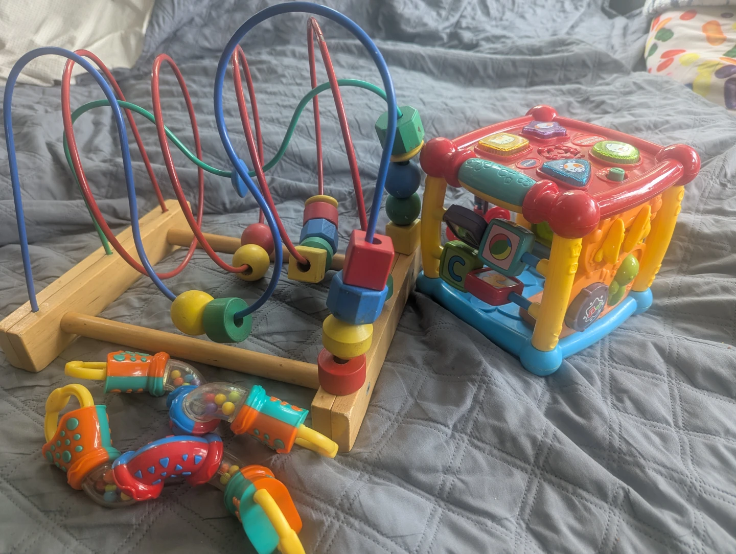 Baby Activity Cube and Bead Maze Toy