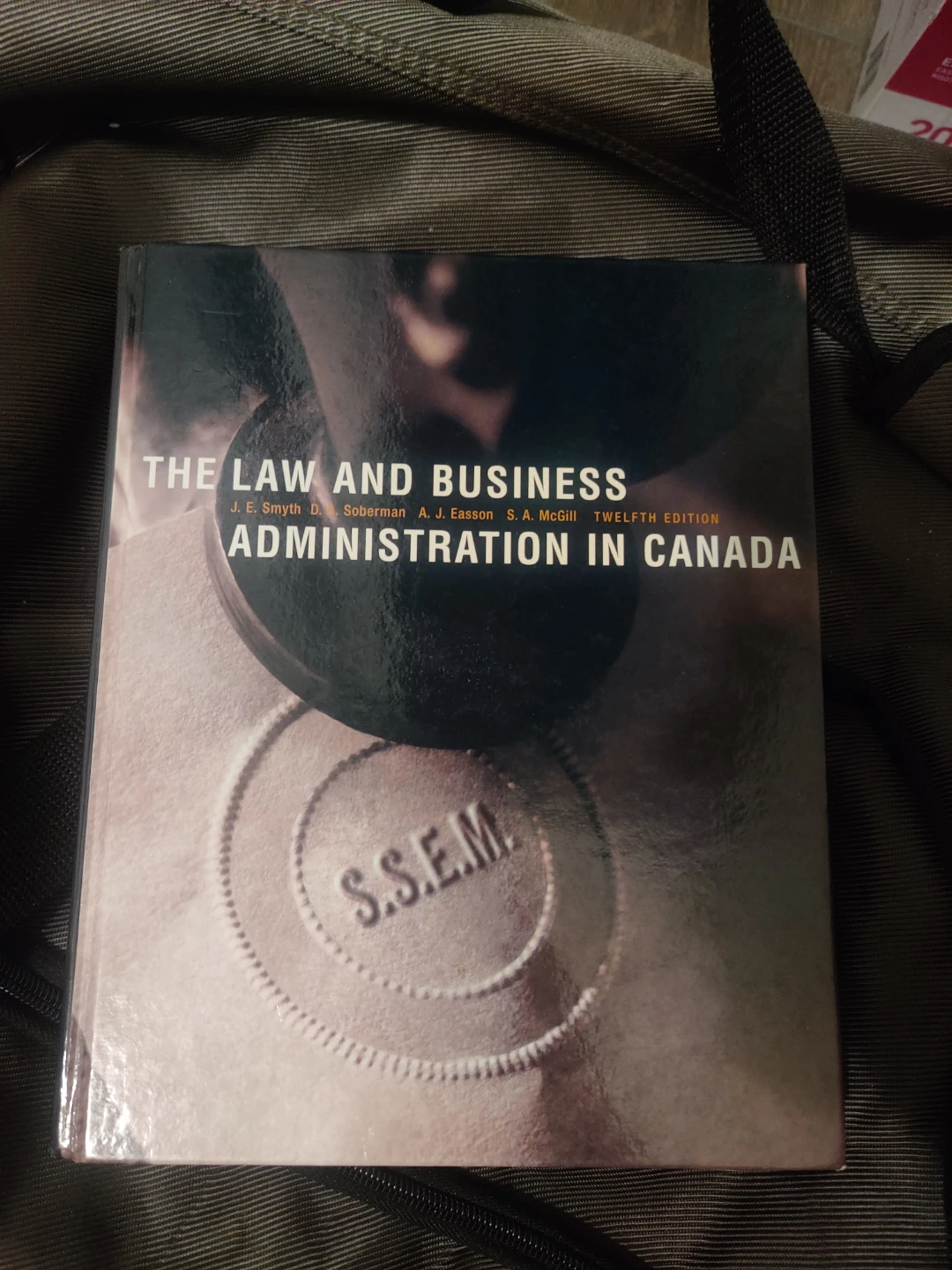 The Law and Business Administration in Canada, Twelfth Edition