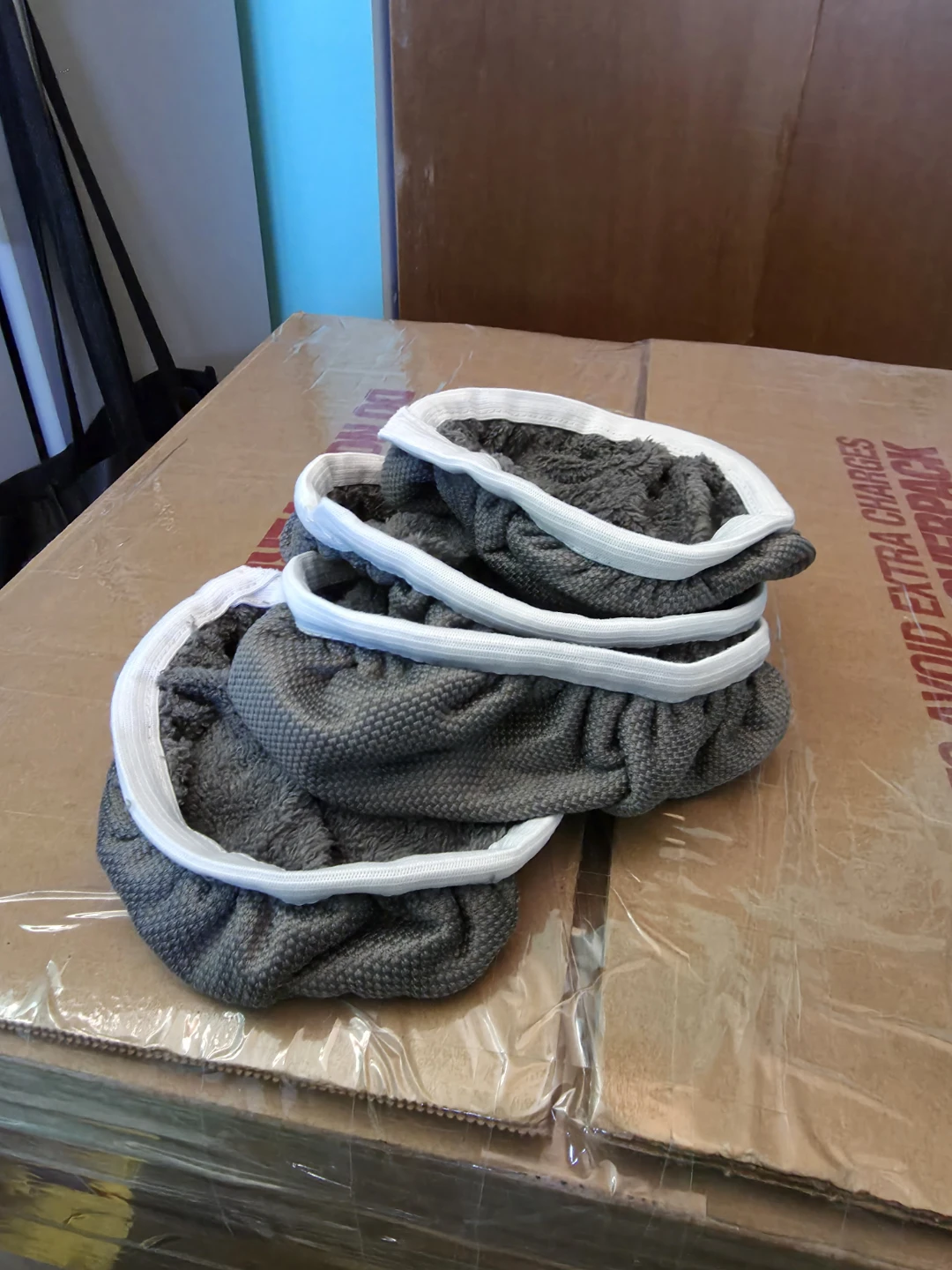 Grey Microfiber Mop Covers (brand new) ⚽