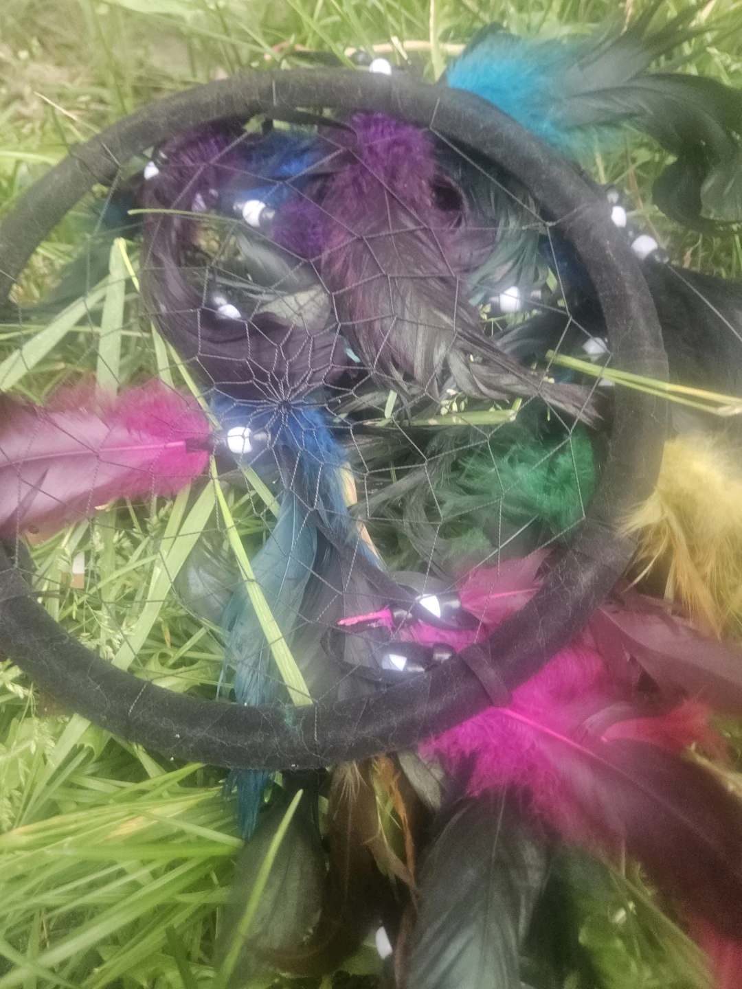 Colorful Feather Dreamcatcher