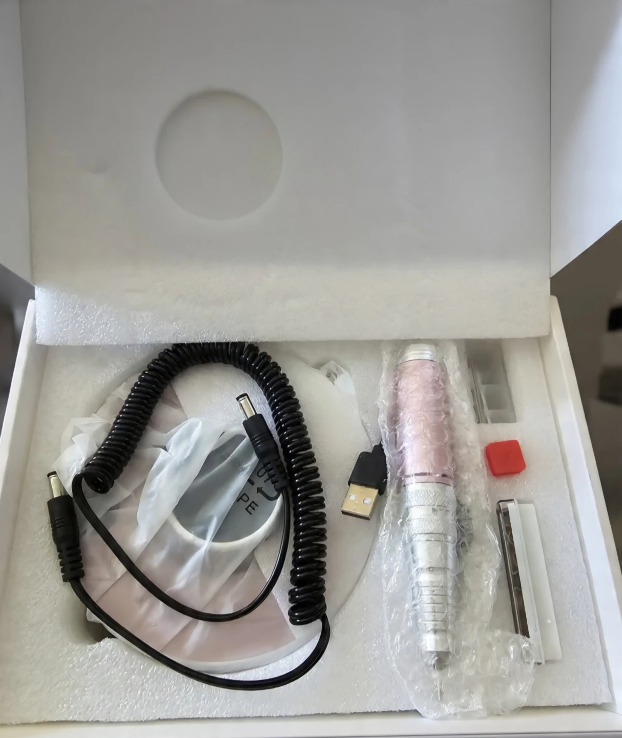 Pink Nail Polish Machine for Manicure Pedicure - photo 4
