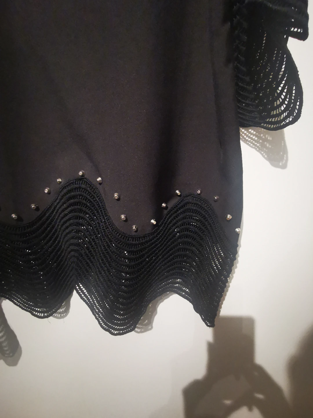Kate hewko one size Black Embellished Tunic Top - photo 4