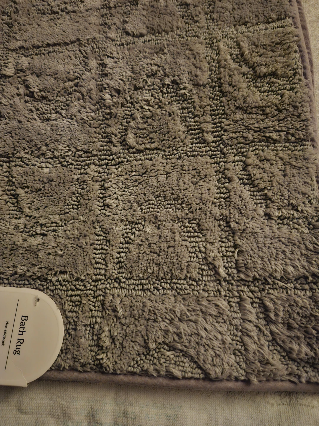 NEW Bath Rug 20 x 30" NON SKID BACK, ⚽️⚽️ GRAY - photo 5